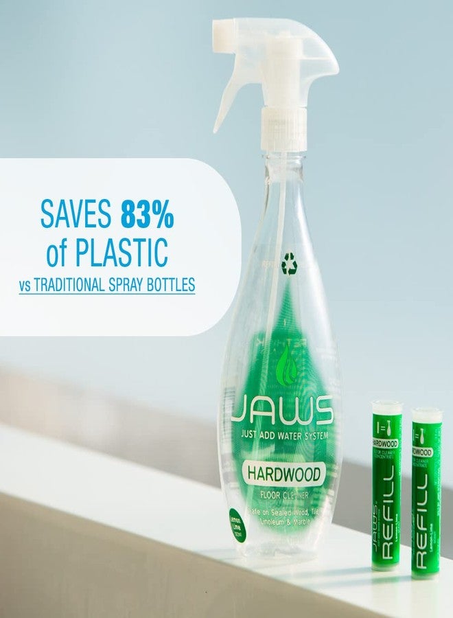 JAWS Hardwood Floor Cleaner Refill Pack. Includes 2 Refill Pods. Refillable Cleaning Supplies. - Image 4